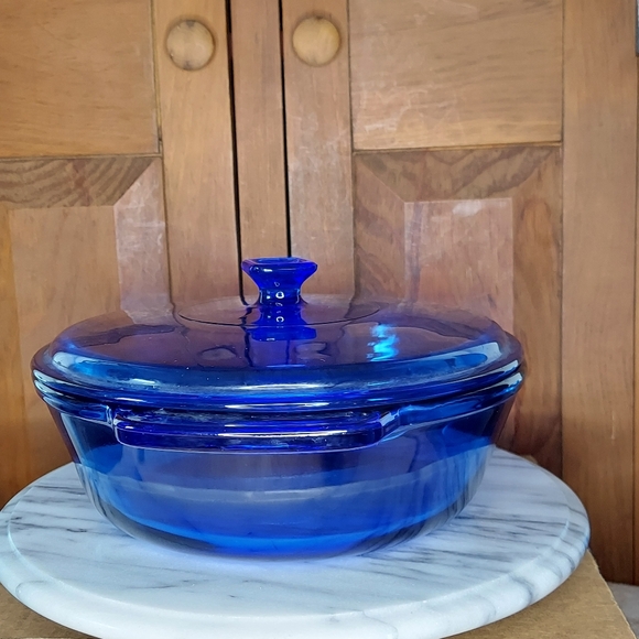 Cobalt Blue Casserole Dish - Picture 6 of 17